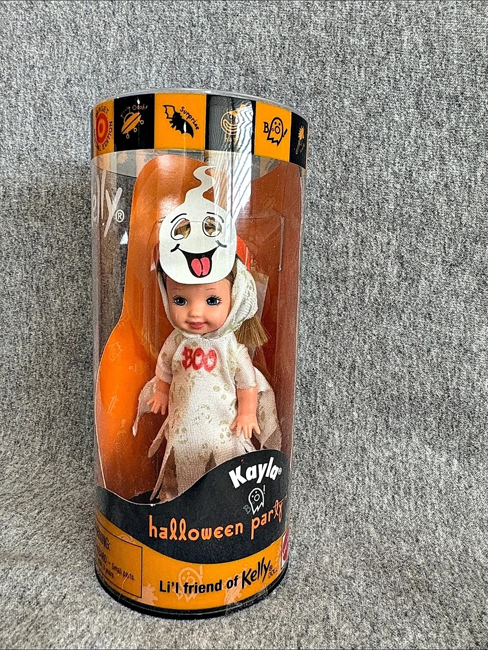 Barbie Kelly Halloween Party Halloween Party Doll in Orange & Black Like New